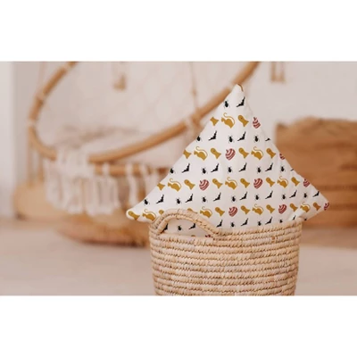 16"x16" Halloween Critters Square Throw Pillow - E By Design 4 16"x16" Halloween Critters Square Throw Pillow - E By Design - Image 2