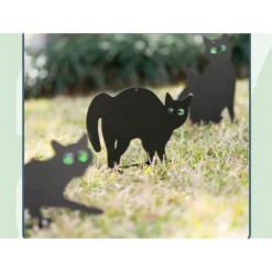 Homarden Cats Yard Sign For Halloween - Set Of 3