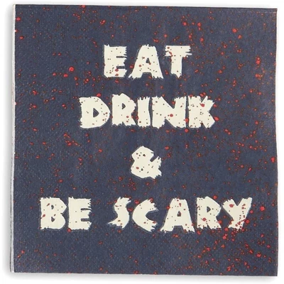 Blue Panda 150-Pack Halloween Disposable Cocktail Lunch Paper Napkins Party Supplies, 3 Designs 7 Blue Panda 150-Pack Halloween Disposable Cocktail Lunch Paper Napkins Party Supplies, 3 Designs - Image 5