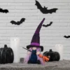Northlight 14" Black And Purple Witch Gnome With Broom Indoor Halloween Figure -Home Decor Store GUEST e0b84fab efaa 4968 a4e0 bcb6ffbb84e6