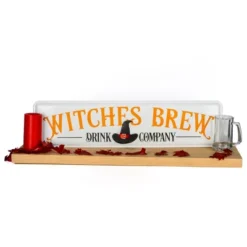National Tree Company 31" Halloween “Witches Brew" Metal Wall Sign -Home Decor Store GUEST e1bade8f fd2f 4420 8b6e d86148ce7971