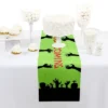 Big Dot Of Happiness Zombie Zone - Petite Halloween Or Birthday Zombie Crawl Party Paper Table Runner - 12 X 60 Inches