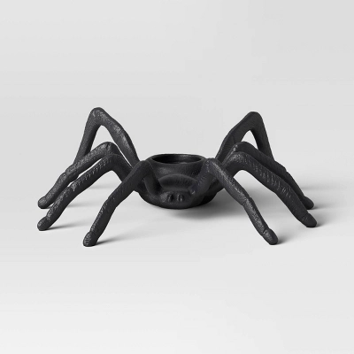 Halloween Spider Candle Holder Black - Threshold™ 4 Halloween Spider Candle Holder Black - Threshold™ - Image 2