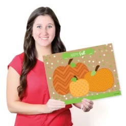 Big Dot Of Happiness Pumpkin Patch - Paper Fall, Halloween Or Thanksgiving Party Coloring Sheets - Activity Placemats - Set Of 16 -Home Decor Store GUEST ec949e67 e3fa 4ce4 a4cc 177006fc160e