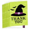 Big Dot Of Happiness Happy Halloween - Witch Party Thank You Cards (8 Count)
