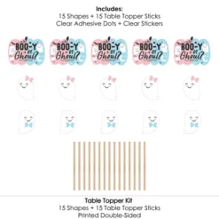 Big Dot Of Happiness Boo-y Or Ghoul - Halloween Gender Reveal Party Centerpiece Sticks - Table Toppers - Set Of 15 12 Big Dot Of Happiness Boo-y Or Ghoul - Halloween Gender Reveal Party Centerpiece Sticks - Table Toppers - Set Of 15 -Home Decor Store GUEST f323f4a9 8394 443b 866b c486f8e828e3