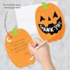 Big Dot Of Happiness Jack-O'-Lantern Halloween - Shaped Thank You Cards - Kids Halloween Party Thank You Note Cards With Envelopes - Set Of 12 -Home Decor Store GUEST f48a2d4e 3286 45da a8c8 06984696a561