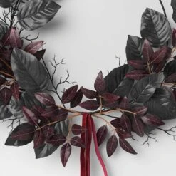Halloween Leaf And Floral Wreath - Threshold™ 5 Halloween Leaf And Floral Wreath - Threshold™ -Home Decor Store GUEST f5ffc4d7 9ce4 4df2 9aad 7504e348619b
