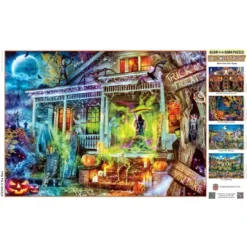 MasterPieces 1000 Piece Halloween Glow In The Dark Puzzle - If You Dare -Home Decor Store GUEST f61e2d61 d4f9 406e aec0 8a4df21ea34e