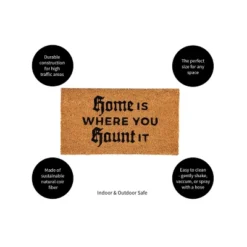 Evergreen 16 X 28 Halloween Greeting Coir Mat, Home Is Where You Haunt It For Indoor And Outdoor Decor 17 Evergreen 16 X 28 Halloween Greeting Coir Mat, Home Is Where You Haunt It For Indoor And Outdoor Decor -Home Decor Store GUEST f7258a55 4302 42f1 94fc 28dcd7293ecc