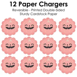 Big Dot Of Happiness Pastel Halloween - Pink Pumpkin Party Round Table Decorations - Paper Chargers - Place Setting For 12 13 Big Dot Of Happiness Pastel Halloween - Pink Pumpkin Party Round Table Decorations - Paper Chargers - Place Setting For 12 -Home Decor Store GUEST f91d4d5b fc72 4c68 8128 be6cc0fed44f