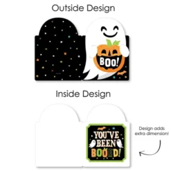 Big Dot Of Happiness You've Been Booed - Ghost Halloween Giant Greeting Card - Big Shaped Jumborific Card - 16.5 X 22 Inches -Home Decor Store GUEST f991b41a e08b 4a56 8380 0dd1e954c39b