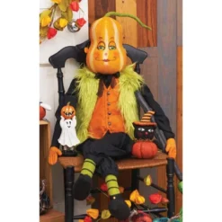 Gallerie II Kid Ghost Costume With Pumpkin Halloween Figure 10 Gallerie II Kid Ghost Costume With Pumpkin Halloween Figure -Home Decor Store GUEST fd585b86 1417 42df 90f8 33be33e7503c