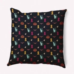 16"x16" Halloween Critters Square Throw Pillow - E By Design 18 16"x16" Halloween Critters Square Throw Pillow - E By Design -Home Decor Store GUEST ff1ba1c6 30b2 404c a014 251d4fc4709b